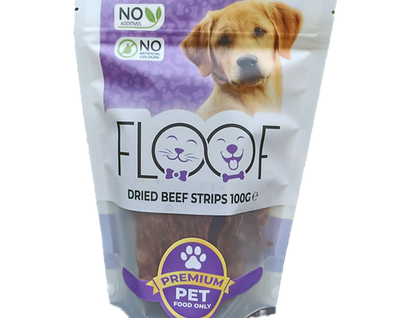 Dried Beef Strips Pet Treat - 100g