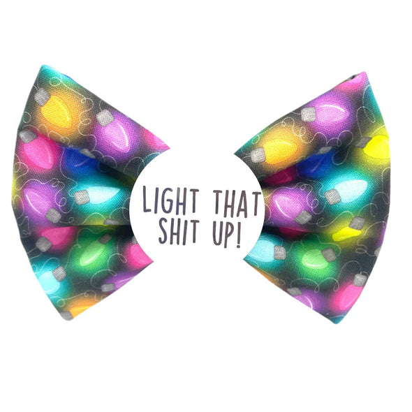 Badge Bow Tie <br>Light that shit up