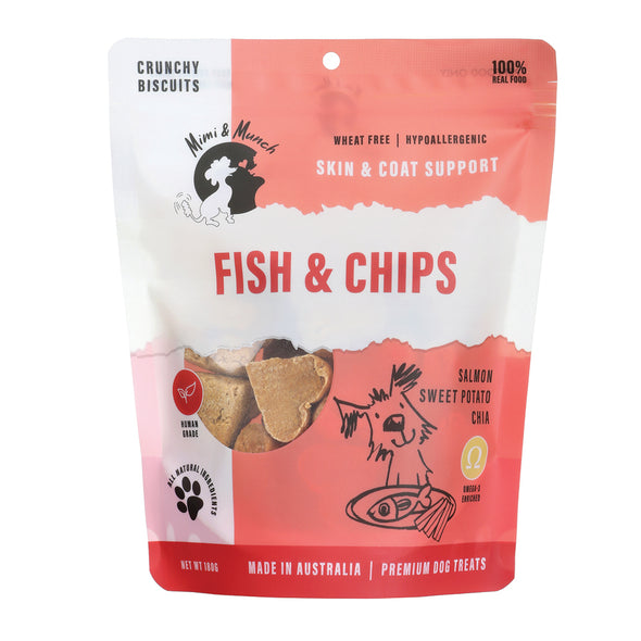 Mimi & Munch Fish and Chips biscuits