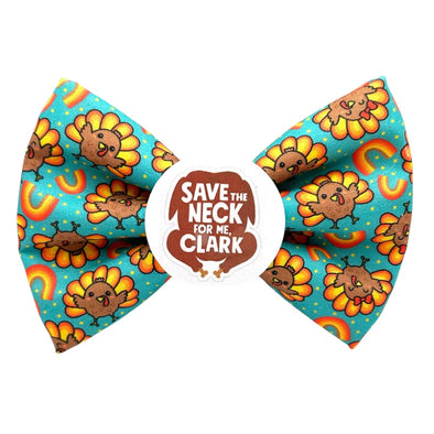 Badge Bow Tie <br> Save the neck for me Badge Bow®