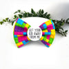 Badge Bow Tie <br>Get your kid away from me Badge Bow®