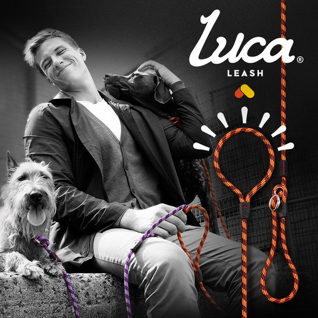 Luca Rope Leash Barkley and Pips