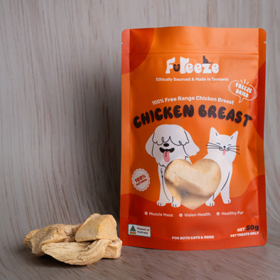 50g Freeze Dried Free Range Chicken Breast By Fureeze™