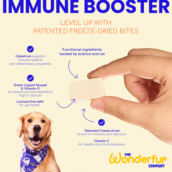 Wonderfur Bites Immune Booster for Dogs