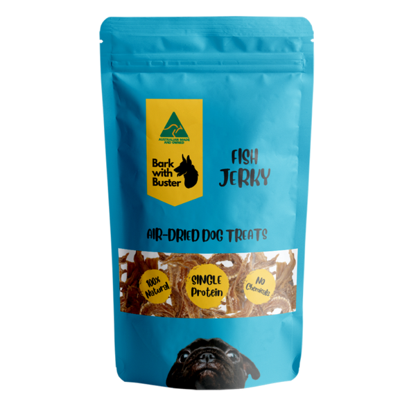 Fish Jerky Dog Treats: 100gm