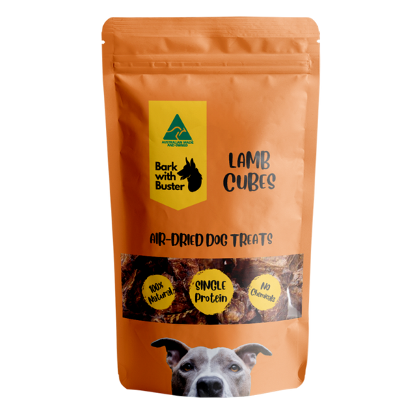 Lamb Cubes Dog Treats: 100gm