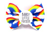 Badge Bow Tie<br>Barky Little Fucker