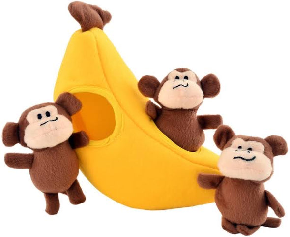 ZIPPY PAWS <br> Burrow Banana