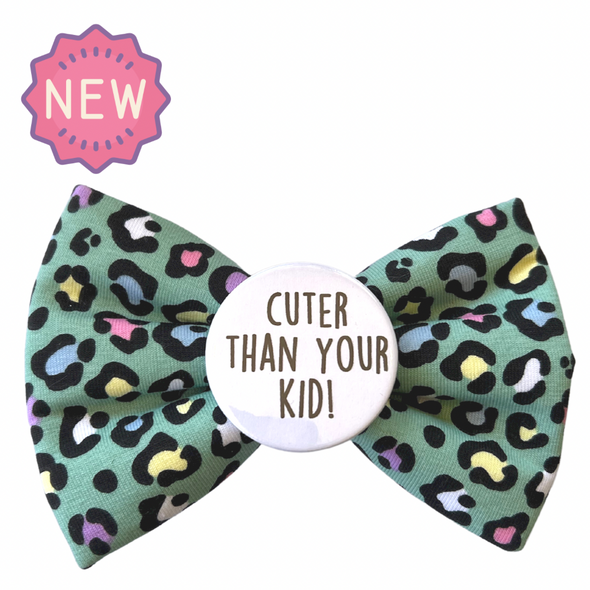 Badge Bow Tie<br>Cuter than your Kid