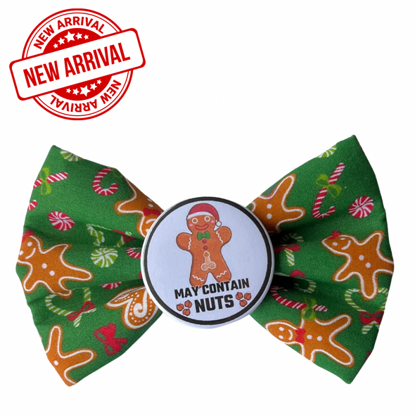 Badge Bow Tie <br>May contain Nuts